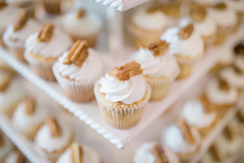 cupcakes at wedding reception