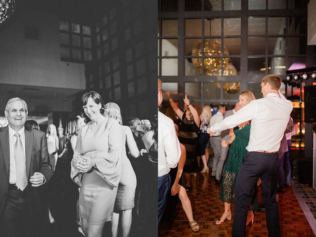 candid reception dancing photo