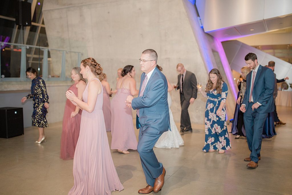 akron art museum wedding reception