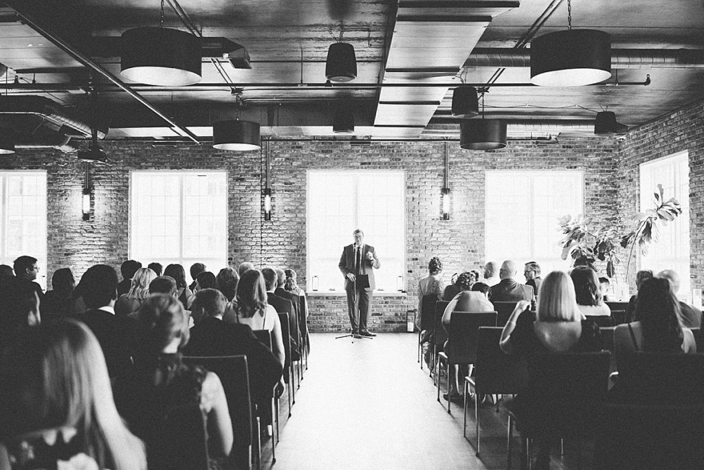 Chicago wedding at loft lucia