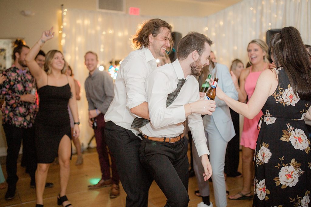 dancing at fairlawn country club wedding