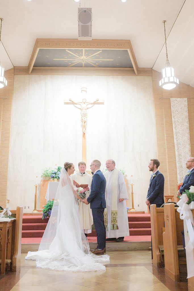 Akron Catholic Wedding Ceremony