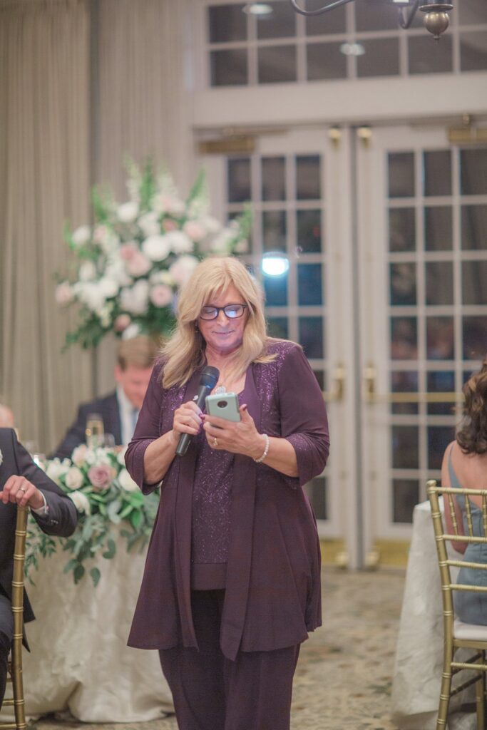 Portage Country Club Wedding Reception