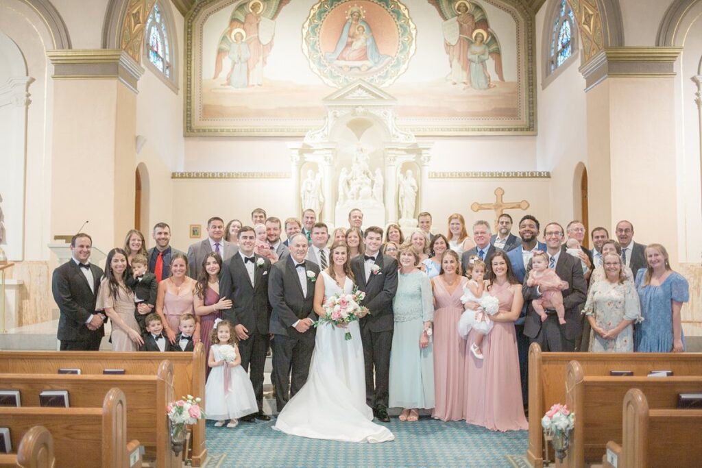 Holy Rosary Church Wedding Cleveland