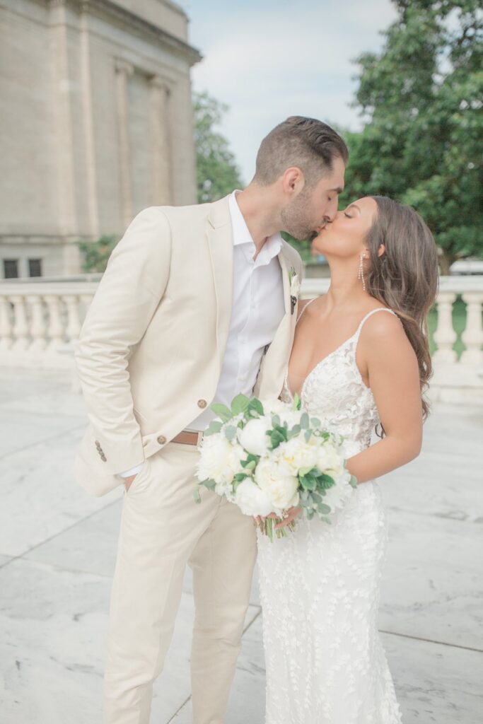 Candid Cleveland Wedding Party Portraits