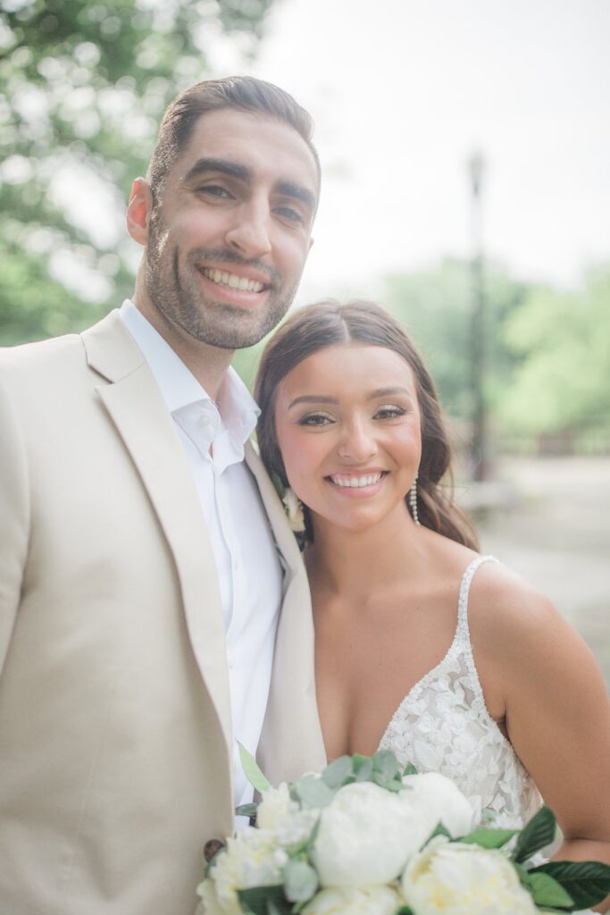 Candid Cleveland Wedding Party Portraits