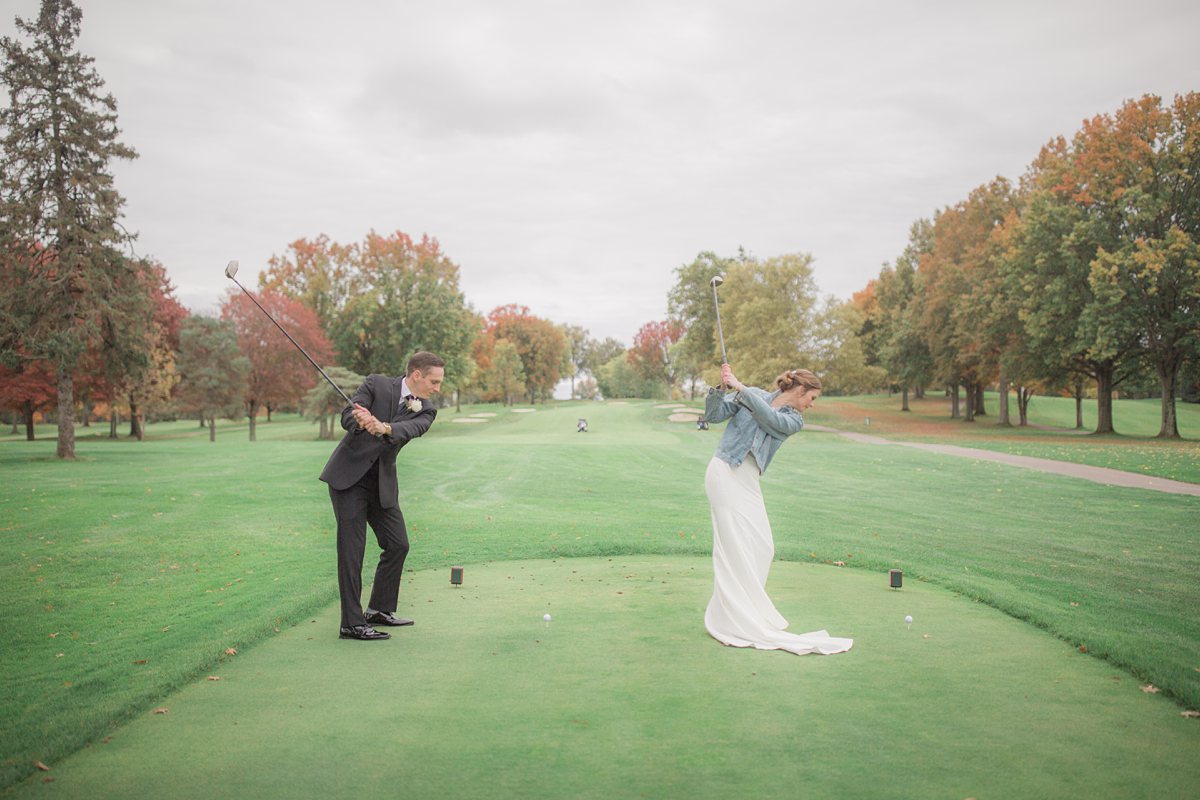 Fall Firestone Country Club Wedding