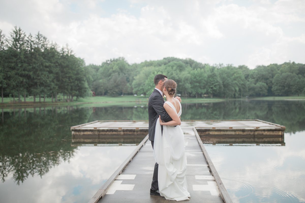 Rainy Spring Church Wedding